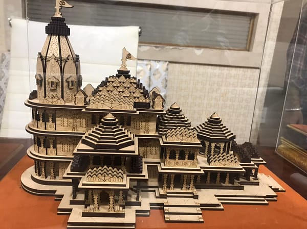 Kalakart | 3D Ram Mandir | Wooden Temple | Ram Mandir Model